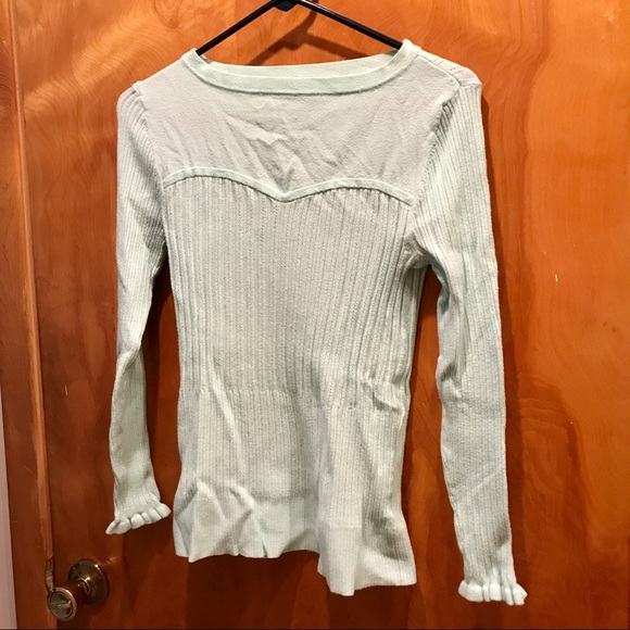 Elle Mint Green Sweater - Picture 1 of 2